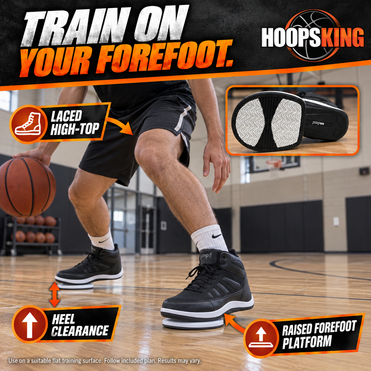 Jump 99 Plyometric Strength Training Shoes for Vertical Jump & Speed, detail