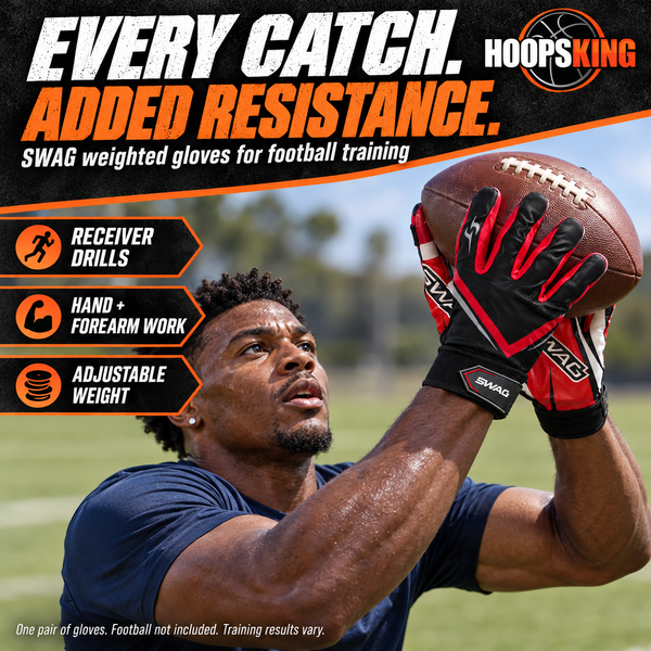 S.W.A.G. Adjustable Weighted Gloves | Men Women | Finger Weights | Basketball, Fitness, Exercise, photo 2 of 4