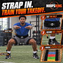 HoopsKing Vertical Jump Trainer Resistance Bands | Waist to Heels