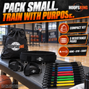 HoopsKing Vertical Jump Trainer Resistance Bands | Waist to Heels