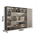 Hope · Office Shelves w/ Lighting & Storage
