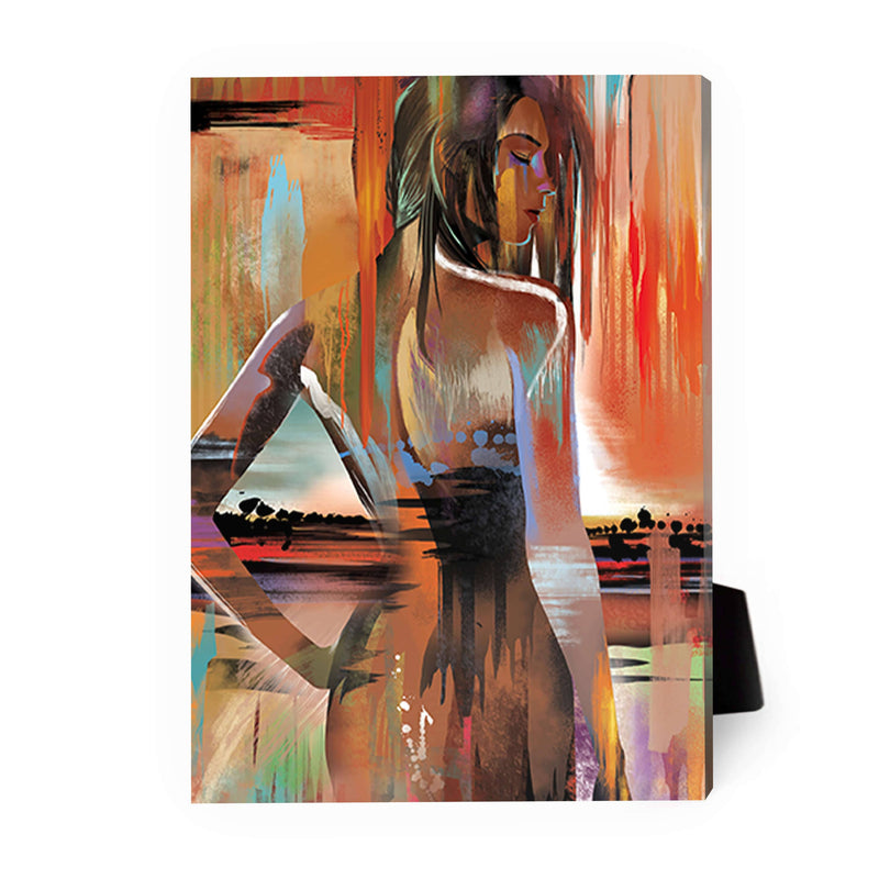 Horizon Woman B Desktop Canvas