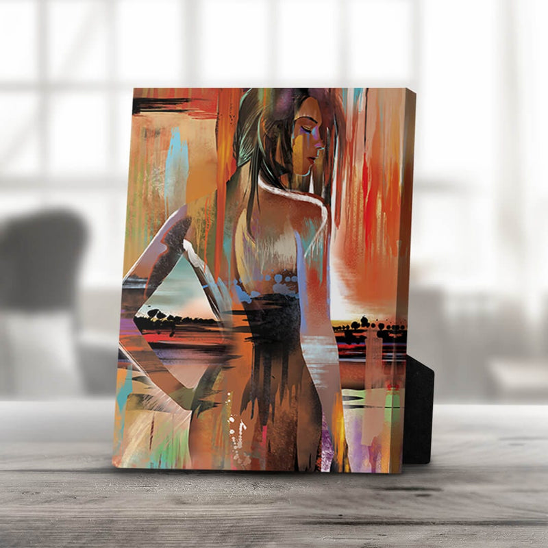 Horizon Woman B Desktop Canvas