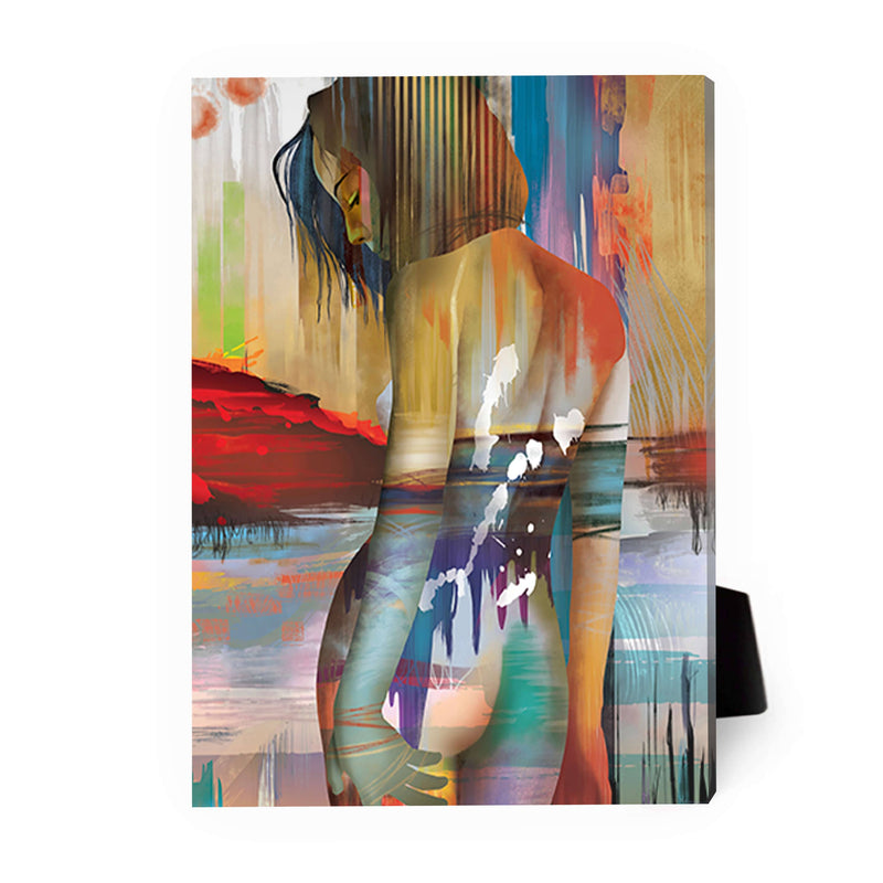 Horizon Woman C Desktop Canvas