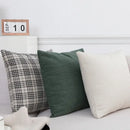 Horse head embroidery pillowcase brown & black living room decor by Decorbites