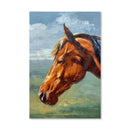 Horse Portrait Oil Painting