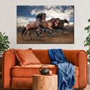 Free Running Horses Wall Art