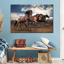 Free Running Horses Wall Art