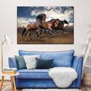 Free Running Horses Wall Art