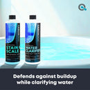 Spa Water Clarifier & Stain and Scale Bundle by AquaDoc
