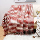 GobekUsa Houndstooth Throw Blanket