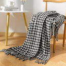 GobekUsa Houndstooth Throw Blanket