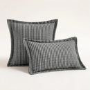 Houndstooth square cushion cover living room pillow decor by Decorbites