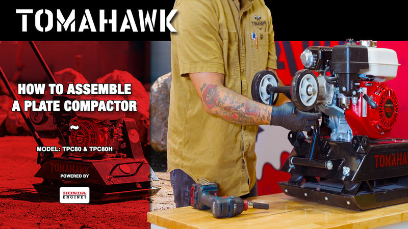 5.5 HP Honda Vibratory Plate Compactor Tamper for Ground, Gravel, Dirt, Asphalt, Compaction