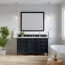James Martin Brittany 60" Single Bathroom Vanity, Black Onyx
