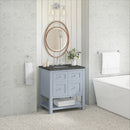 James Martin Breckenridge 30" Single Bathroom Vanity, Serenity Blue