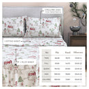 Turkish Cotton Flannel Sheet - Stratton Collection by Great Bay Home