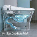 Alora Premium Smart Heated Tankless Bidet Toilet With Dual Flush System (SAK42513)