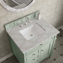 James Martin Brittany 30" Single Bathroom Vanity, Sage Green