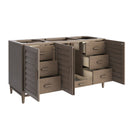 James Martin Portland 60" Single Bathroom Vanity, Whitewashed Walnut