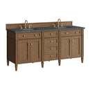 James Martin Brittany 72" Double Bathroom Vanity, Pecan