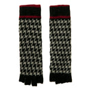 14 Inches Herringbone Fingerless Glove