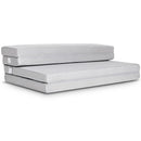 4 Inch Folding Sofa Bed Foam Mattress with Handles by LJGDeals