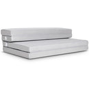 4 Inch Folding Sofa Bed Foam Mattress with Handles by DirectDeals