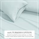 Cotton Solid Flannel Sheet - Nordic Collection by Great Bay Home
