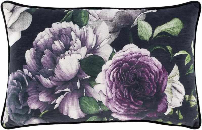 Joutsa Dark Purple Pillow Cover