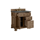 James Martin Brookfield 36" Single Bathroom Vanity, Pecan