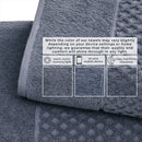 Cotton Diamond Waffle Weave Bath Towel Set - Grayson Collection by Great Bay Home