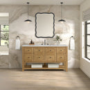 James Martin Breckenridge 60" Single Bathroom Vanity, Light Natural Oak