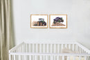 Humongous Trucks Art Print, Framed (16" x 12")