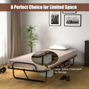 75 x 31.5 Inch Folding Guest Bed with Memory Foam Mattress for Adult by LJGDeals