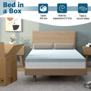4 Inch Gel Injection Memory Foam Mattress Top Ventilated Mattress Double Bed by LJGDeals