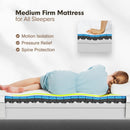 75L x 54W x 8H Memory Foam Mattress with Jacquard Fabric Cover by LJGDeals