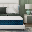 10 Inch Mattress with Jacquard Fabric Cover in a Box by LJGDeals
