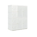 Foldable Closet Clothes Organizer with 8 Cubby Storage by DirectDeals
