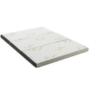 Portable Tri-fold Memory Foam Floor Mattress Topper Portable with Carrying Bag by LJGDeals