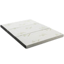Portable Tri-fold Memory Foam Floor Mattress Topper Portable with Carrying Bag by DirectDeals