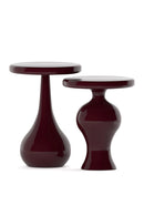 Enva Side Table Set of 3 – Burgundy
