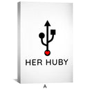 Huby & Wifey Canvas