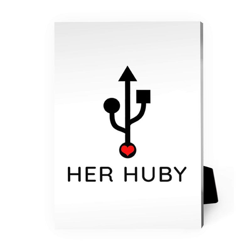 Huby & Wifey Desktop Canvas