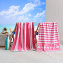 Cotton Velour Beach Towel - Maui Collection by Great Bay Home