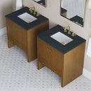 James Martin Hudson 30" Single Bathroom Vanity, Honey Oak