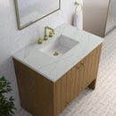 James Martin Hudson 36" Single Bathroom Vanity, Honey Oak
