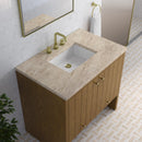 James Martin Hudson 36" Single Bathroom Vanity, Honey Oak