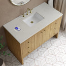 James Martin Hudson 48" Single Bathroom Vanity, Light Natural Oak