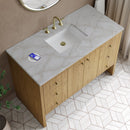 James Martin Hudson 48" Single Bathroom Vanity, Light Natural Oak